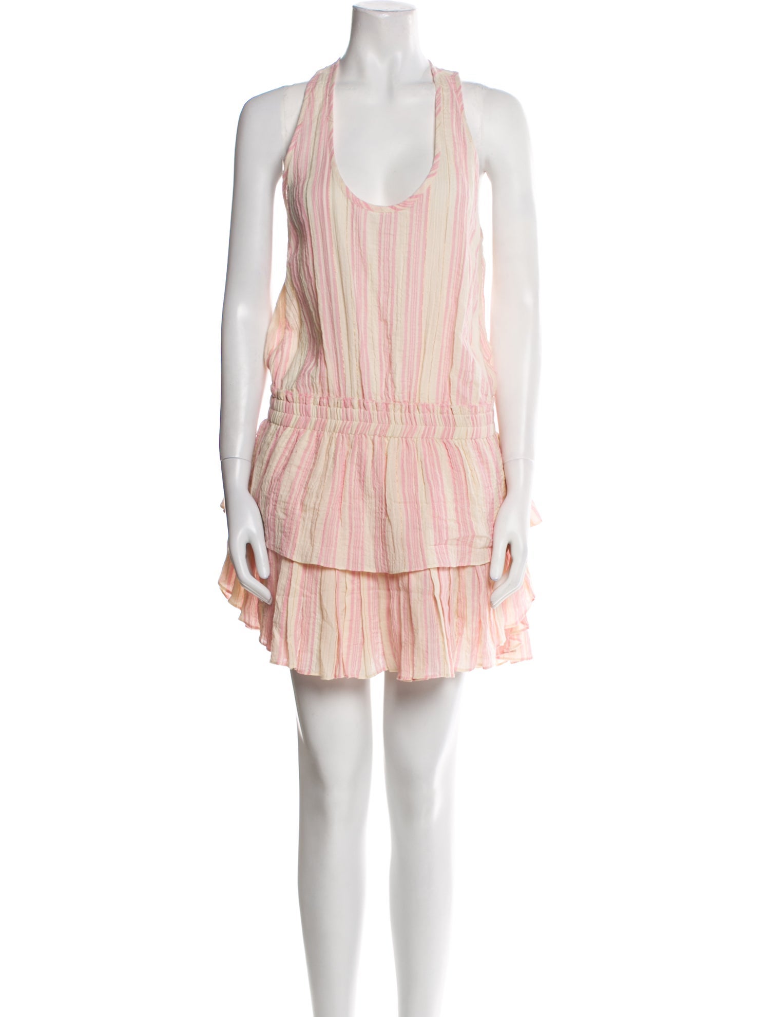 LoveShackFancy Striped Mini Dress w/ Tags