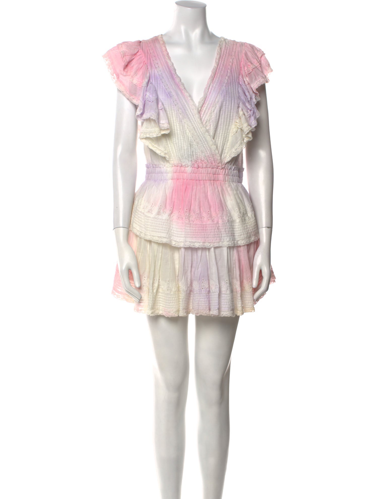 LoveShackFancy Printed Mini Dress