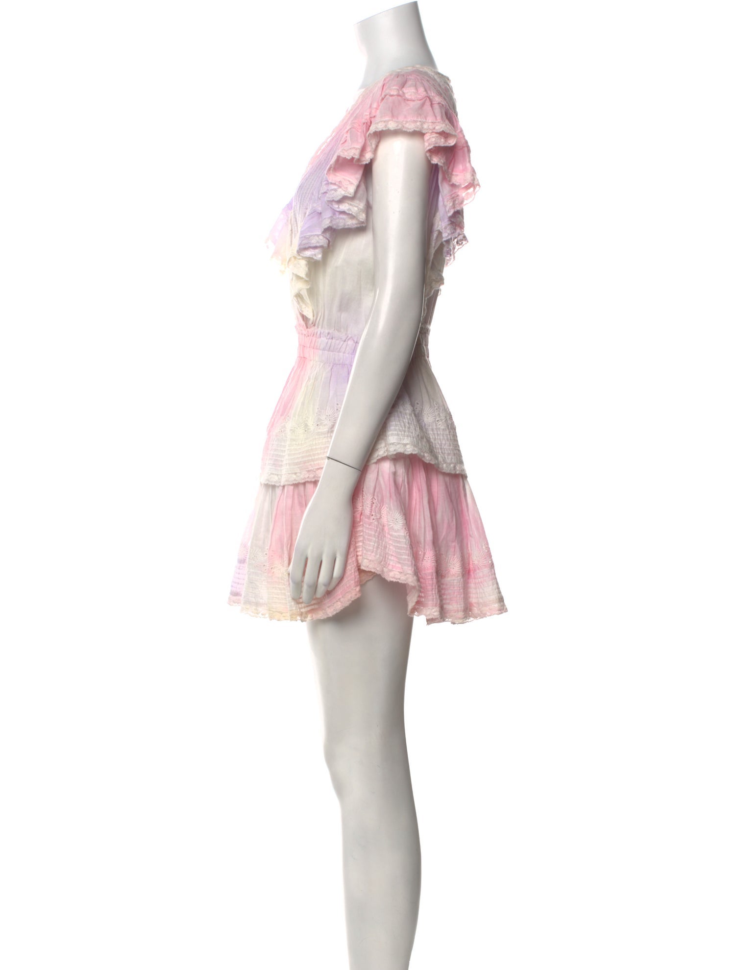 LoveShackFancy Printed Mini Dress