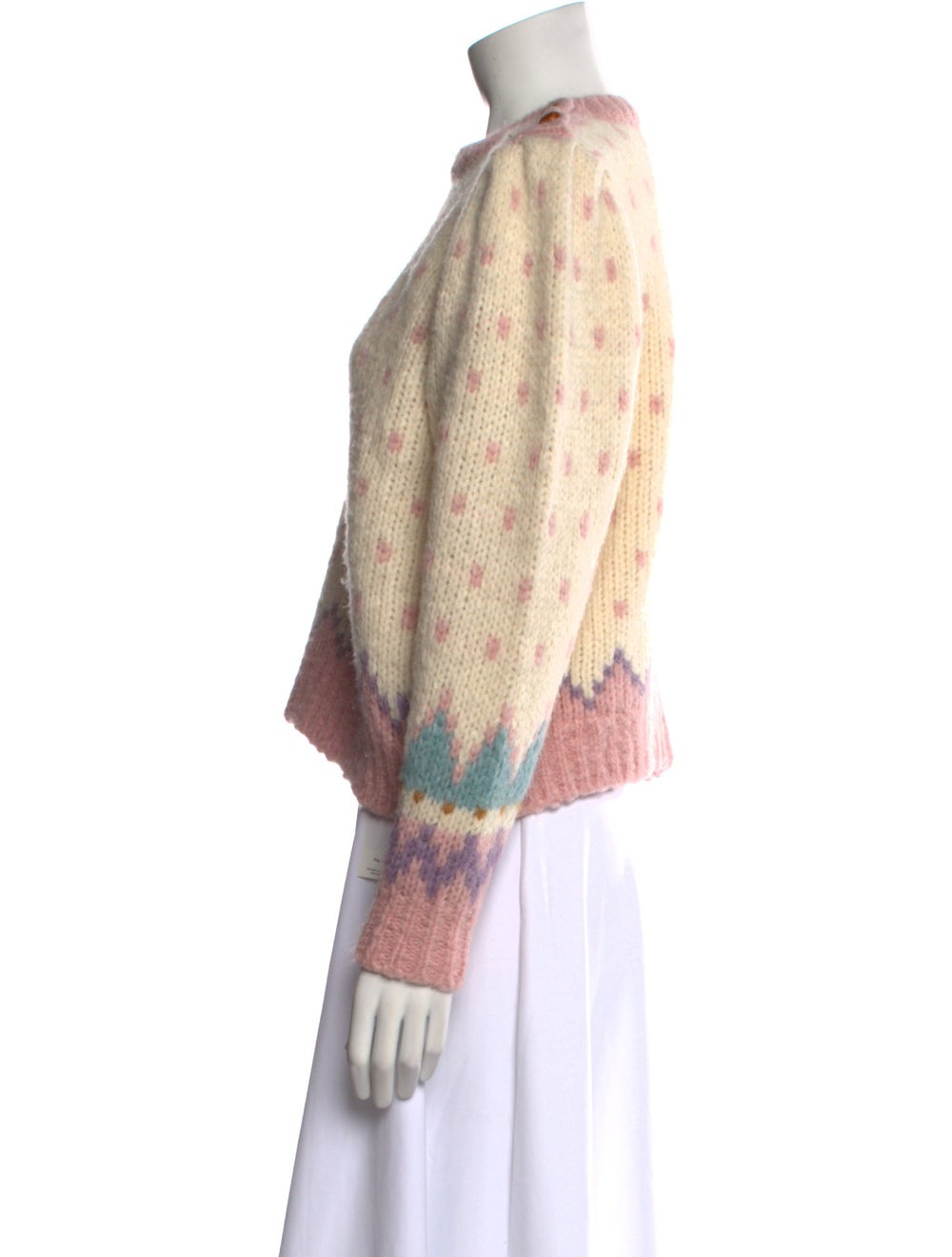 LoveShackFancy Alpaca Printed Sweater - image 2