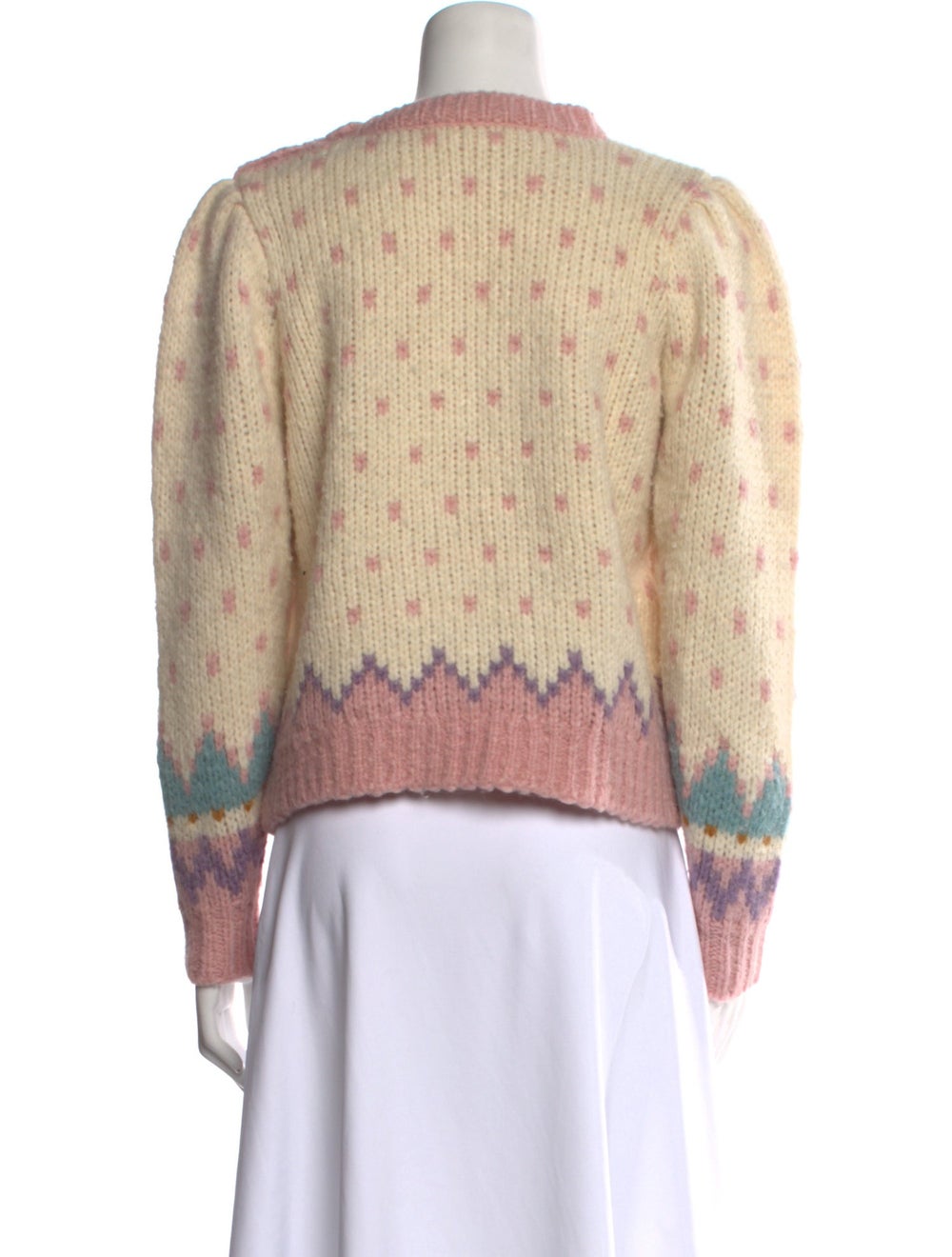 LoveShackFancy Alpaca Printed Sweater - image 3