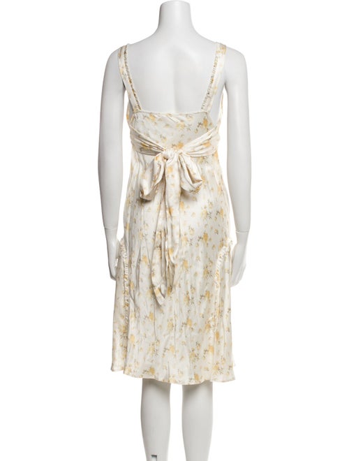 LoveShackFancy Silk Midi Length Dress