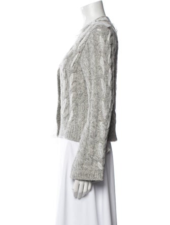 LoveShackFancy Alpaca V-Neck Sweater