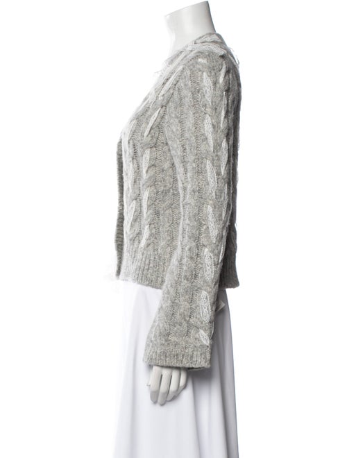 LoveShackFancy Alpaca V-Neck Sweater