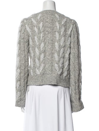 LoveShackFancy Alpaca V-Neck Sweater