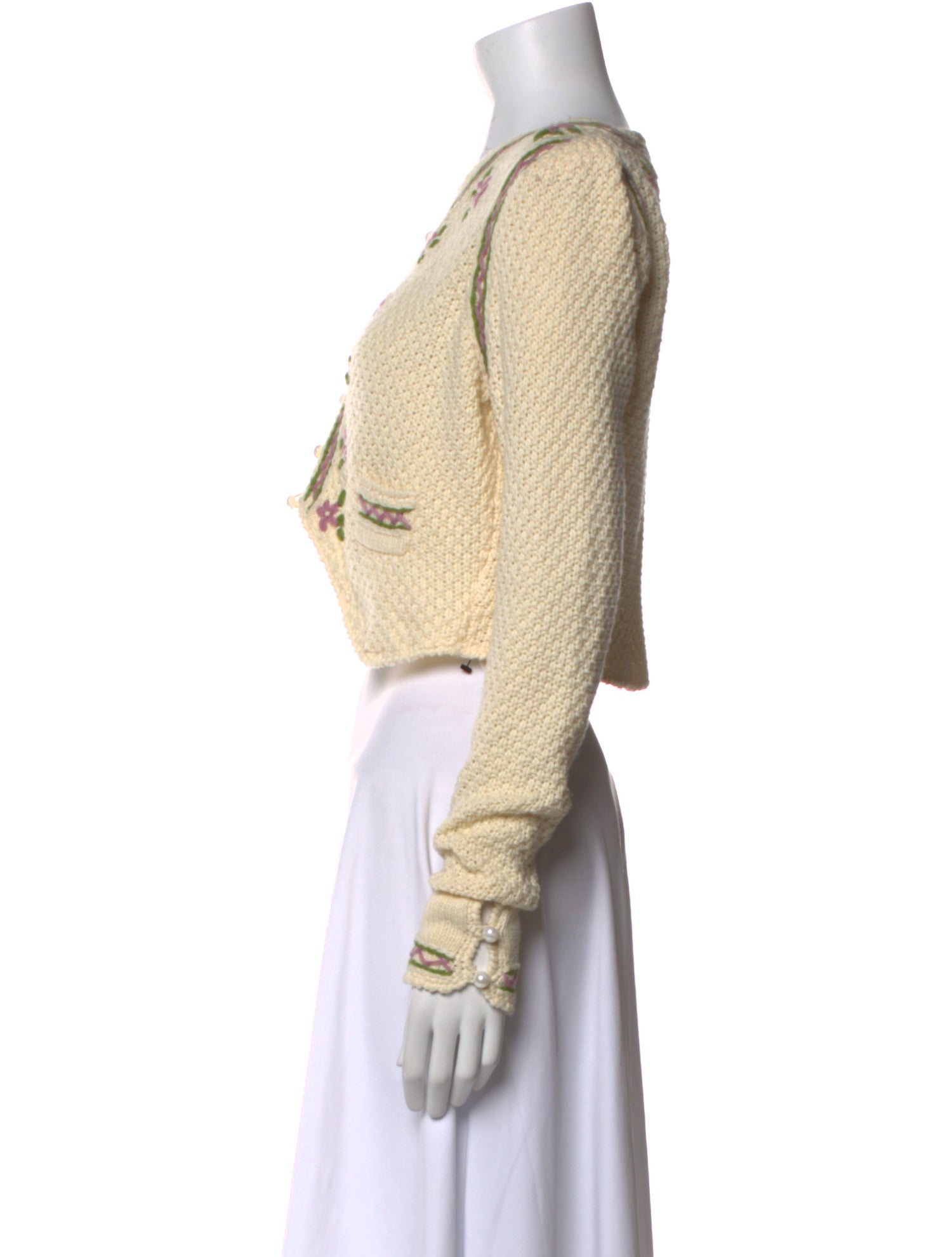 LoveShackFancy Scoop Neck Sweater