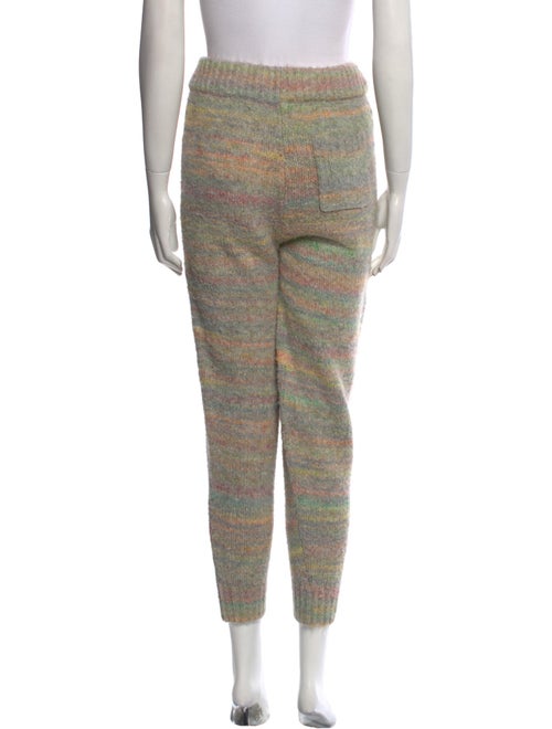 LoveShackFancy Striped Skinny Leg Pants