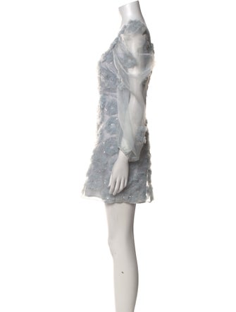 LoveShackFancy Lace Pattern Mini Dress