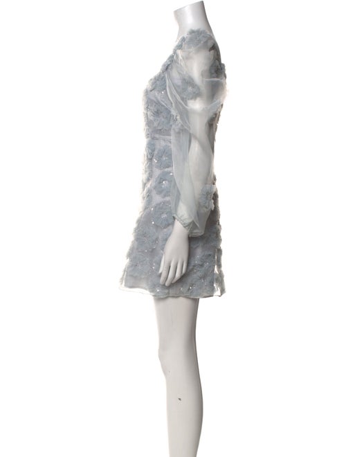 LoveShackFancy Lace Pattern Mini Dress