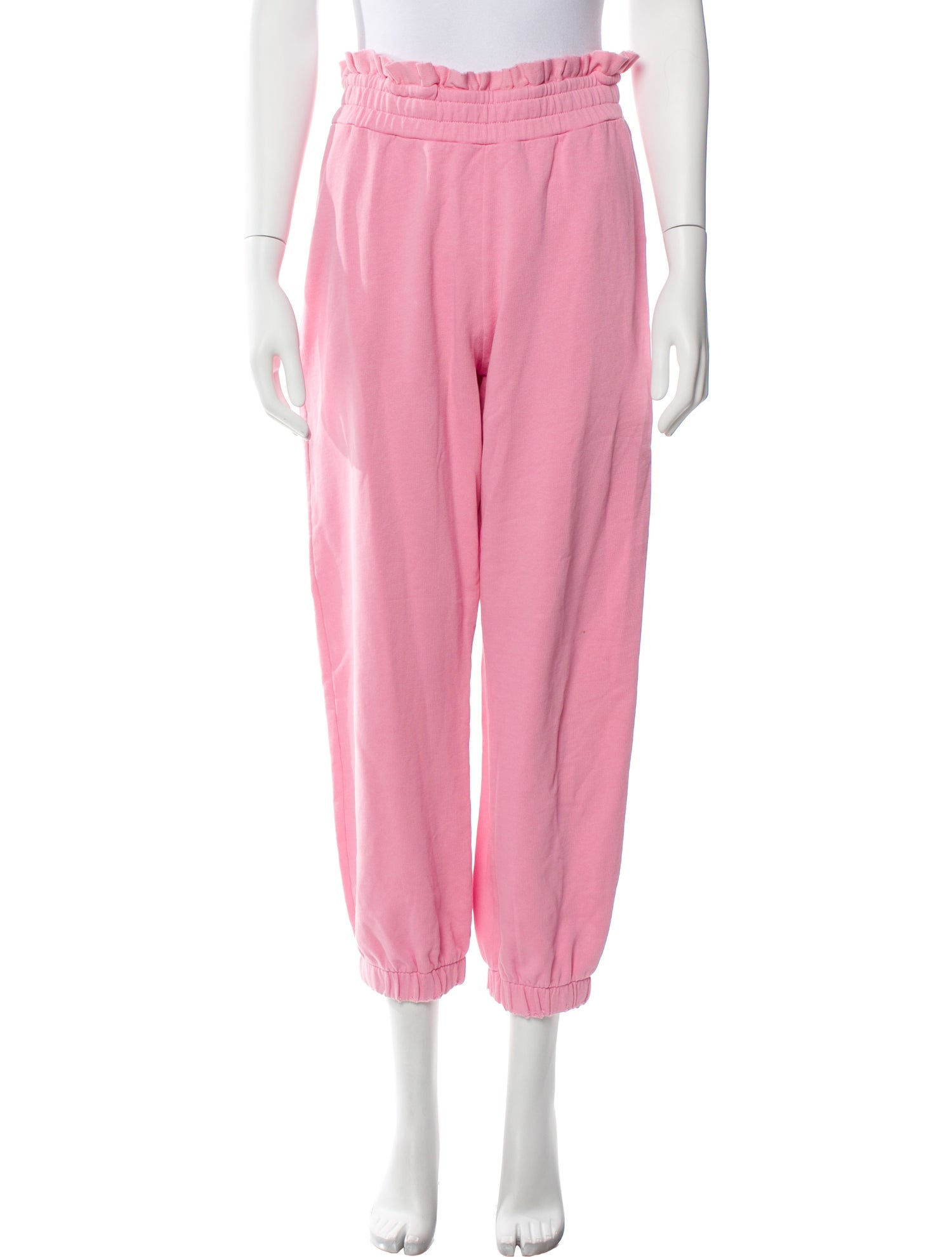 LoveShackFancy Embroidered Accent Sweatpants