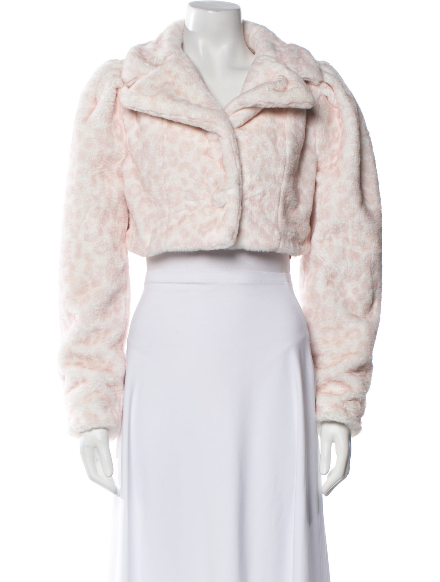 LoveShackFancy Faux Fur Bolero