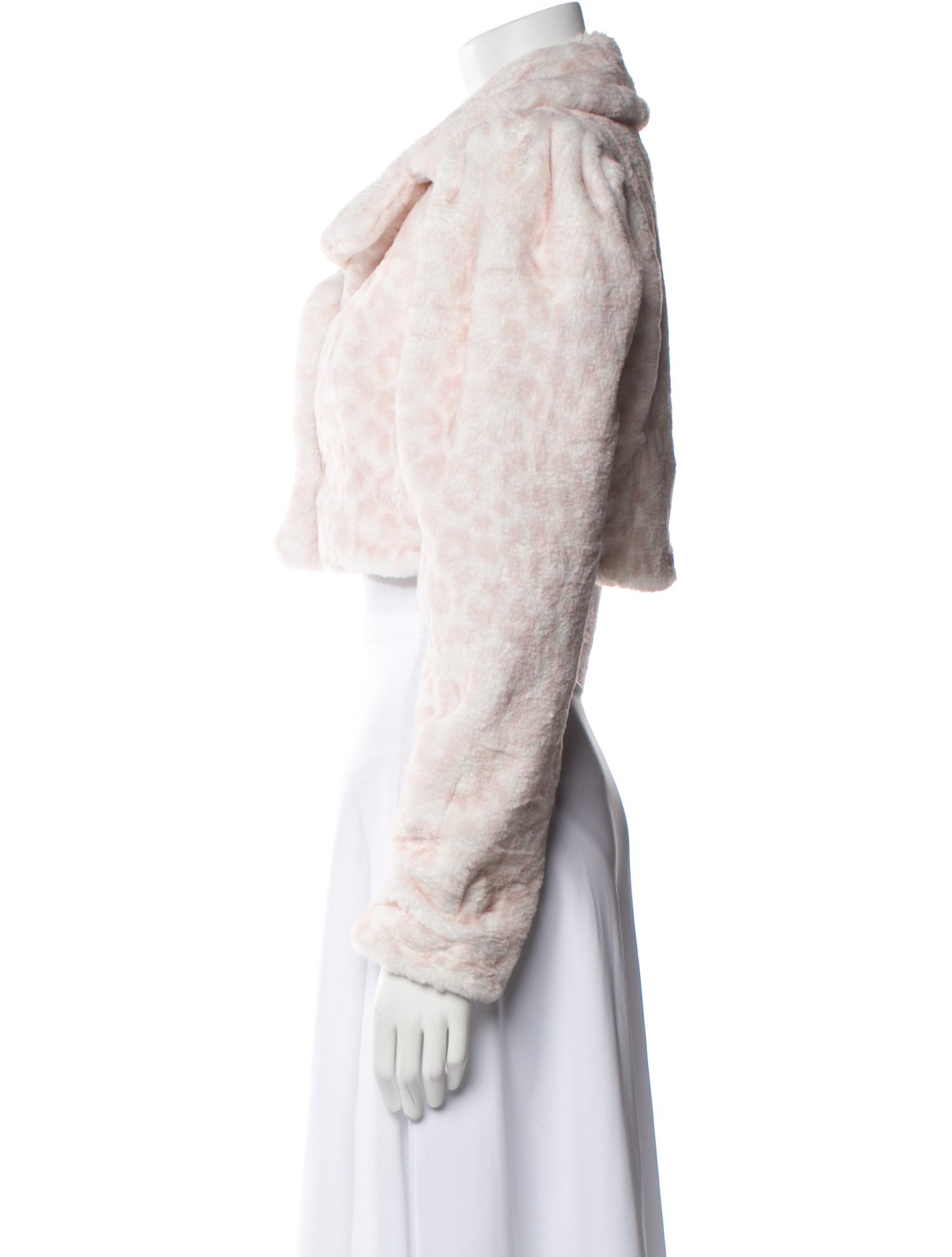 LoveShackFancy Faux Fur Bolero