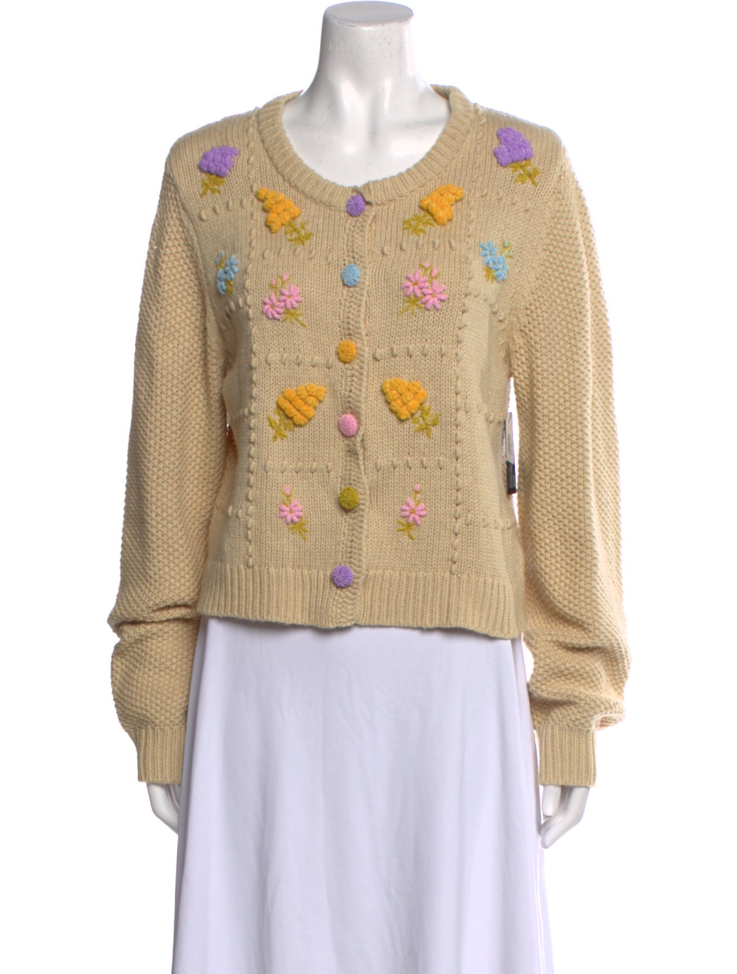 LoveShackFancy Crew Neck Sweater