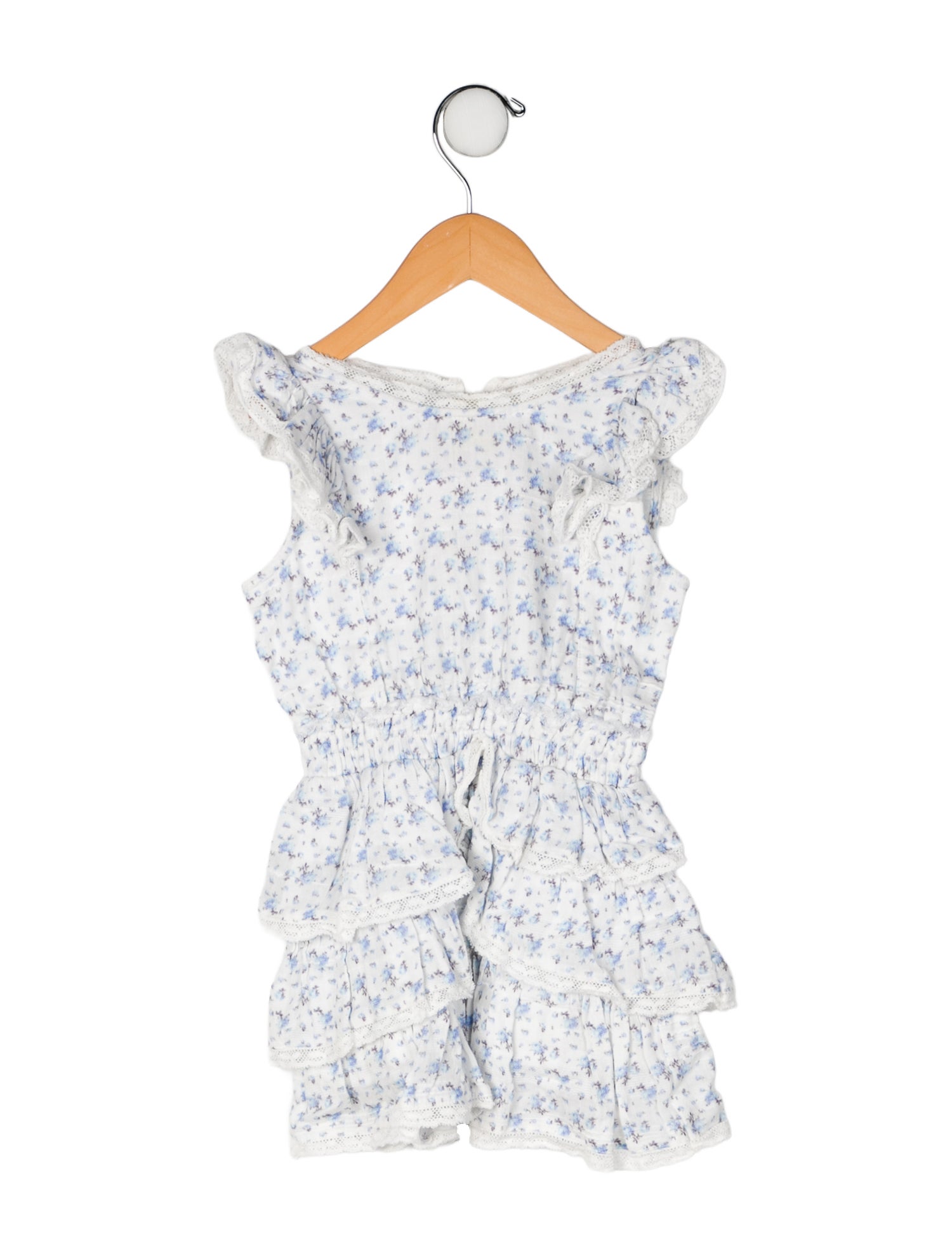 LoveShackFancy Short Sleeve Dress