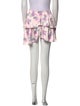 LoveShackFancy Floral Print Mini Skirt