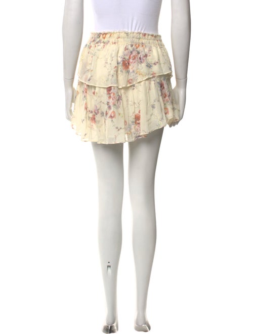 LoveShackFancy Silk Mini Skirt