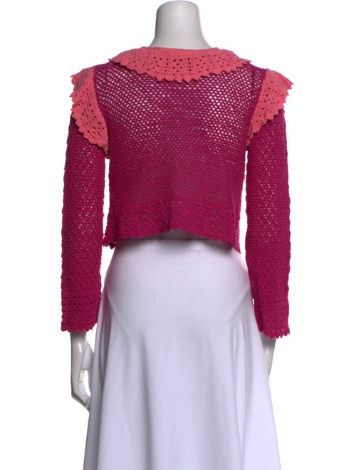 LoveShackFancy Striped Scoop Neck Sweater