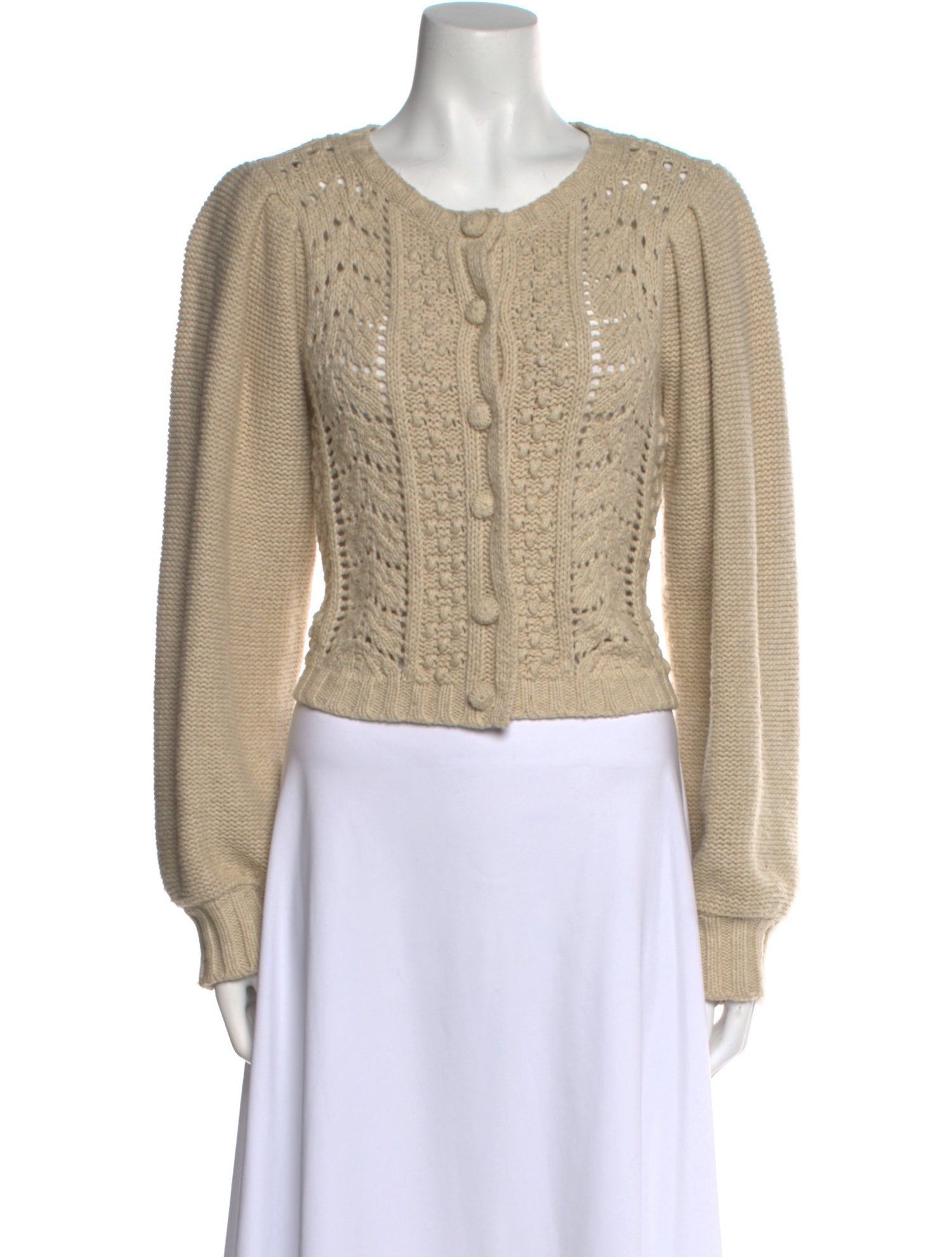 LoveShackFancy Scoop Neck Sweater