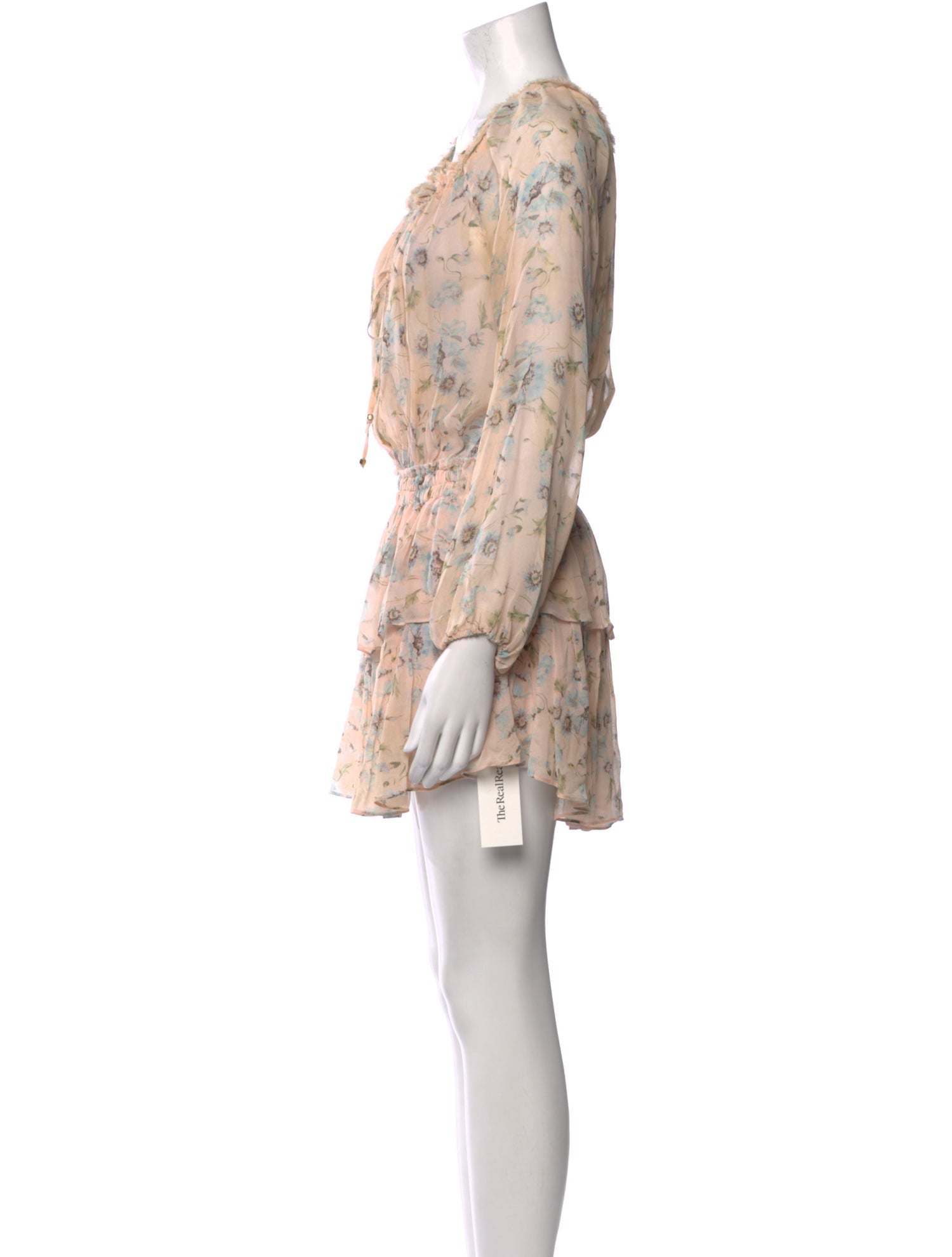 LoveShackFancy Silk Mini Dress