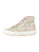 LoveShackFancy Canvas Printed Sneakers