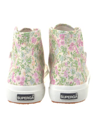 LoveShackFancy Canvas Printed Sneakers