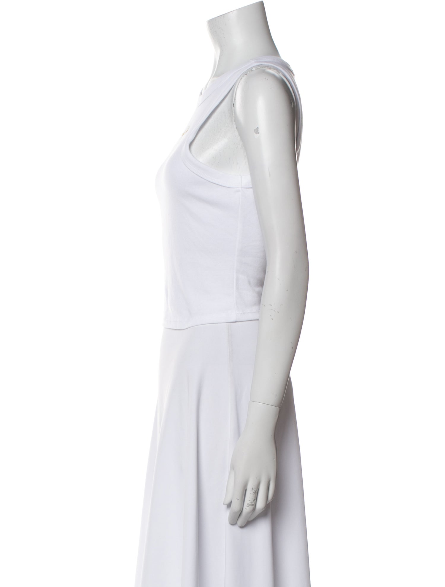 LoveShackFancy Scoop Neck Sleeveless Top w/ Tags