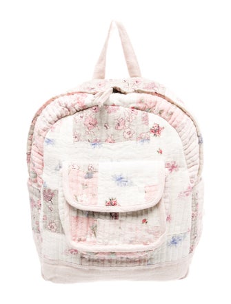 LoveShackFancy Canvas Backpack