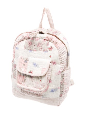 LoveShackFancy Canvas Backpack