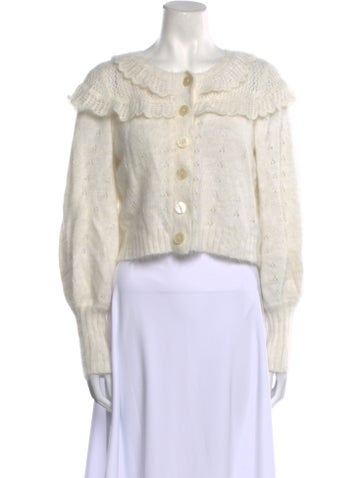 LoveShackFancy Knitwear Crew Neck Sweater S