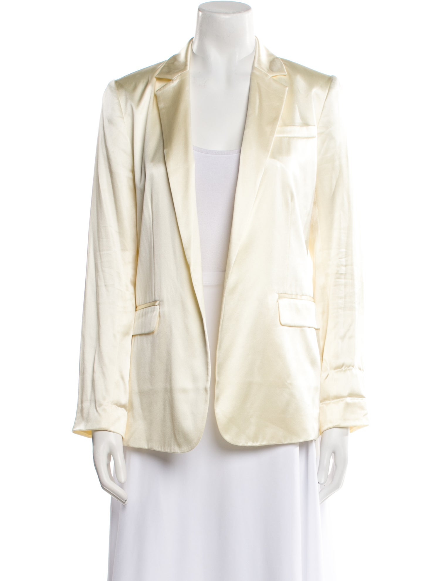 LoveShackFancy Silk Blazer