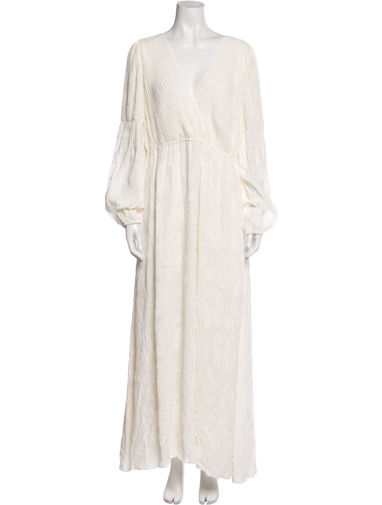 LoveShackFancy V-Neck Long Dress w/ Tags