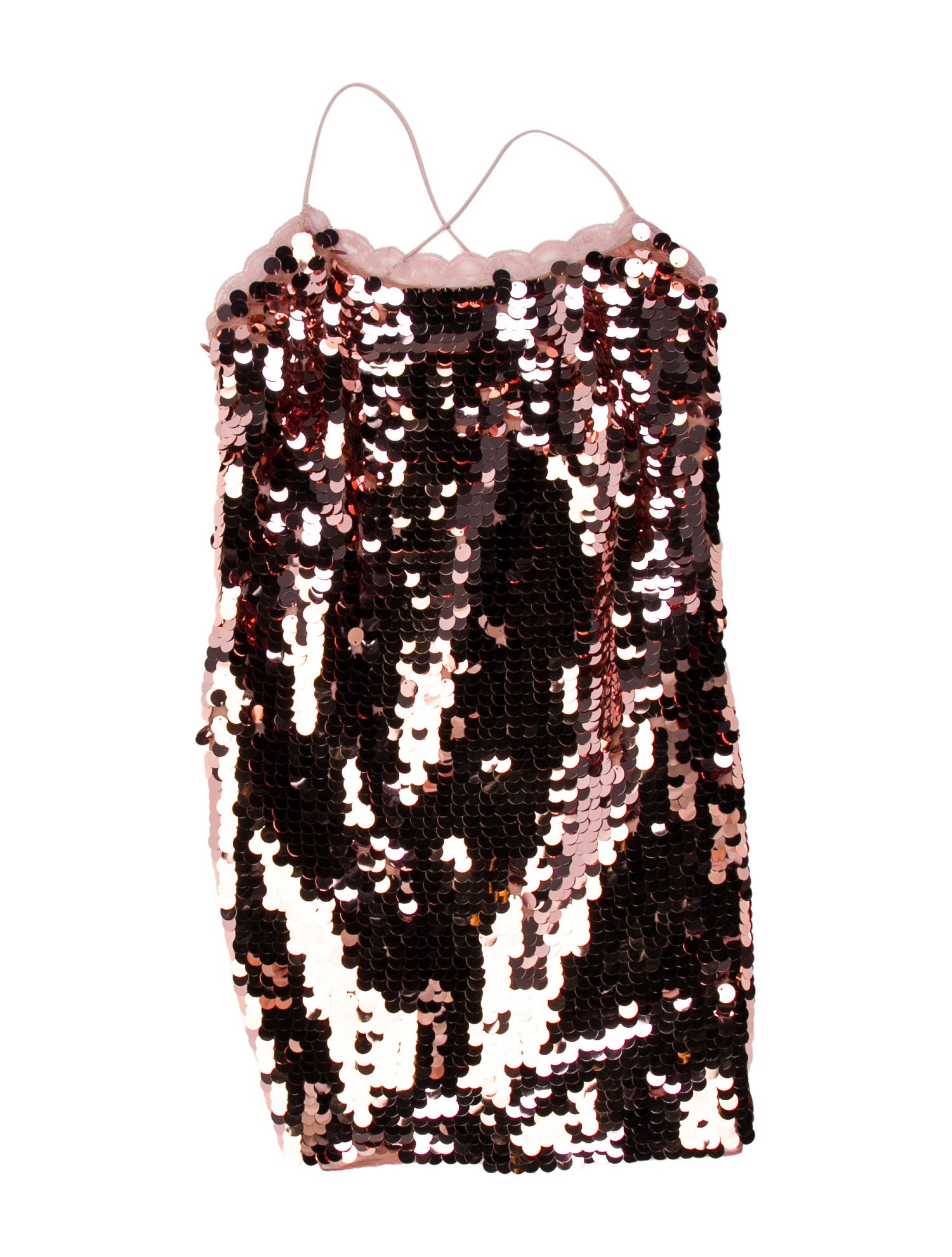 LoveShackFancy Lace Pattern Mini Dress