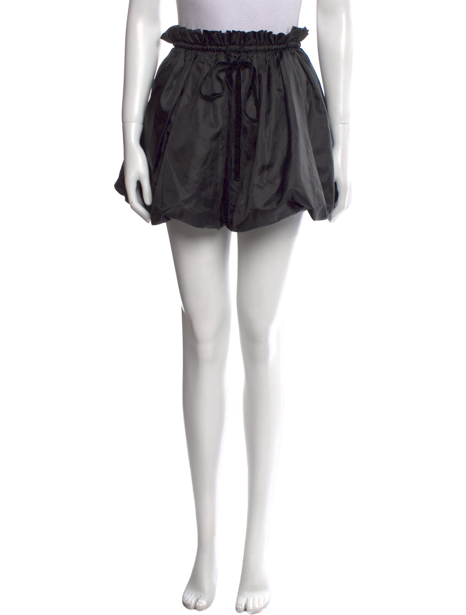 LoveShackFancy Ruffle Embellishment Mini Skirt