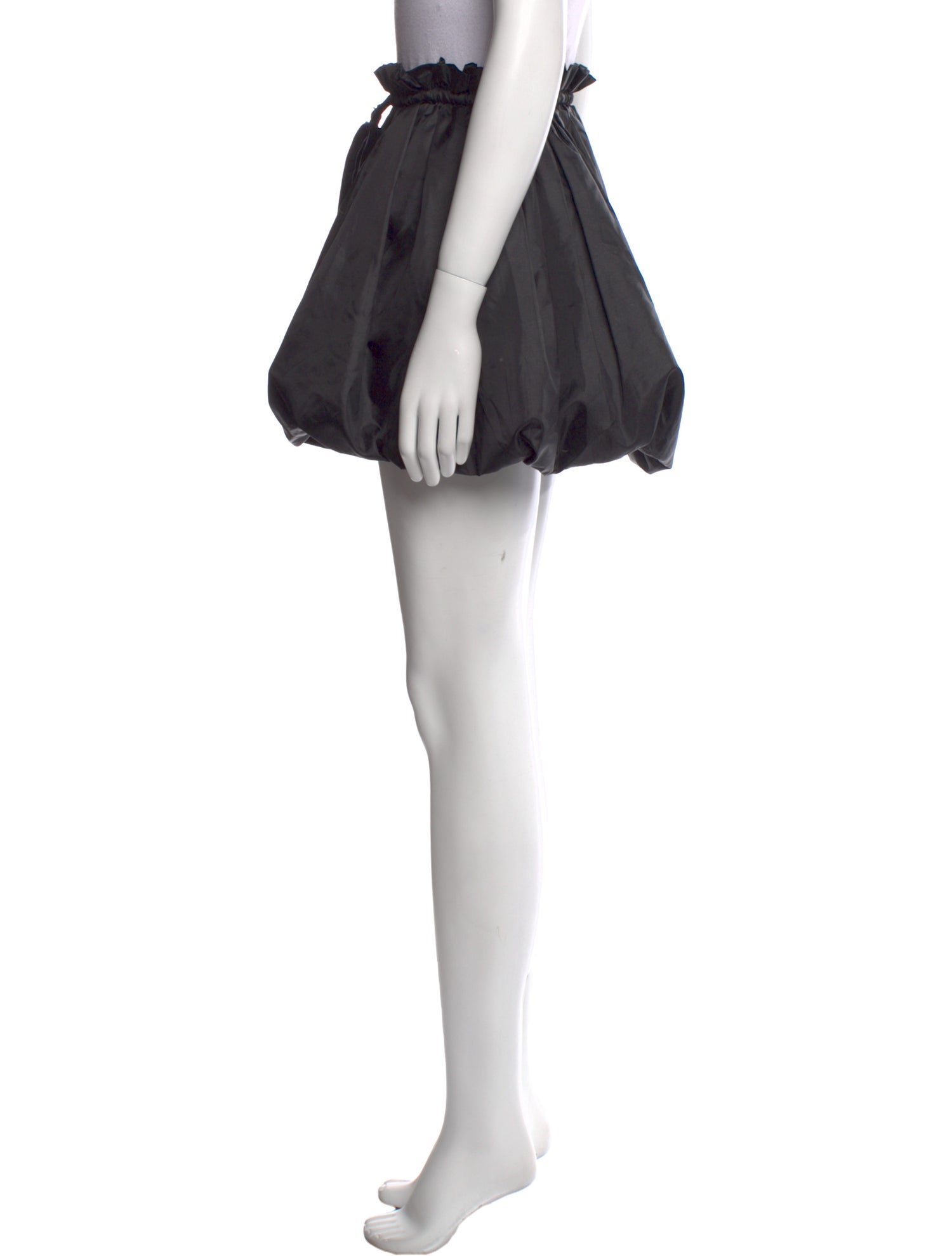 LoveShackFancy Ruffle Embellishment Mini Skirt