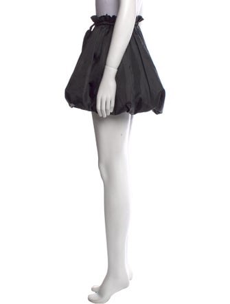 LoveShackFancy Ruffle Embellishment Mini Skirt