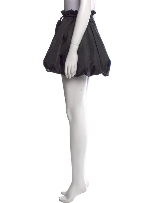 LoveShackFancy Ruffle Embellishment Mini Skirt