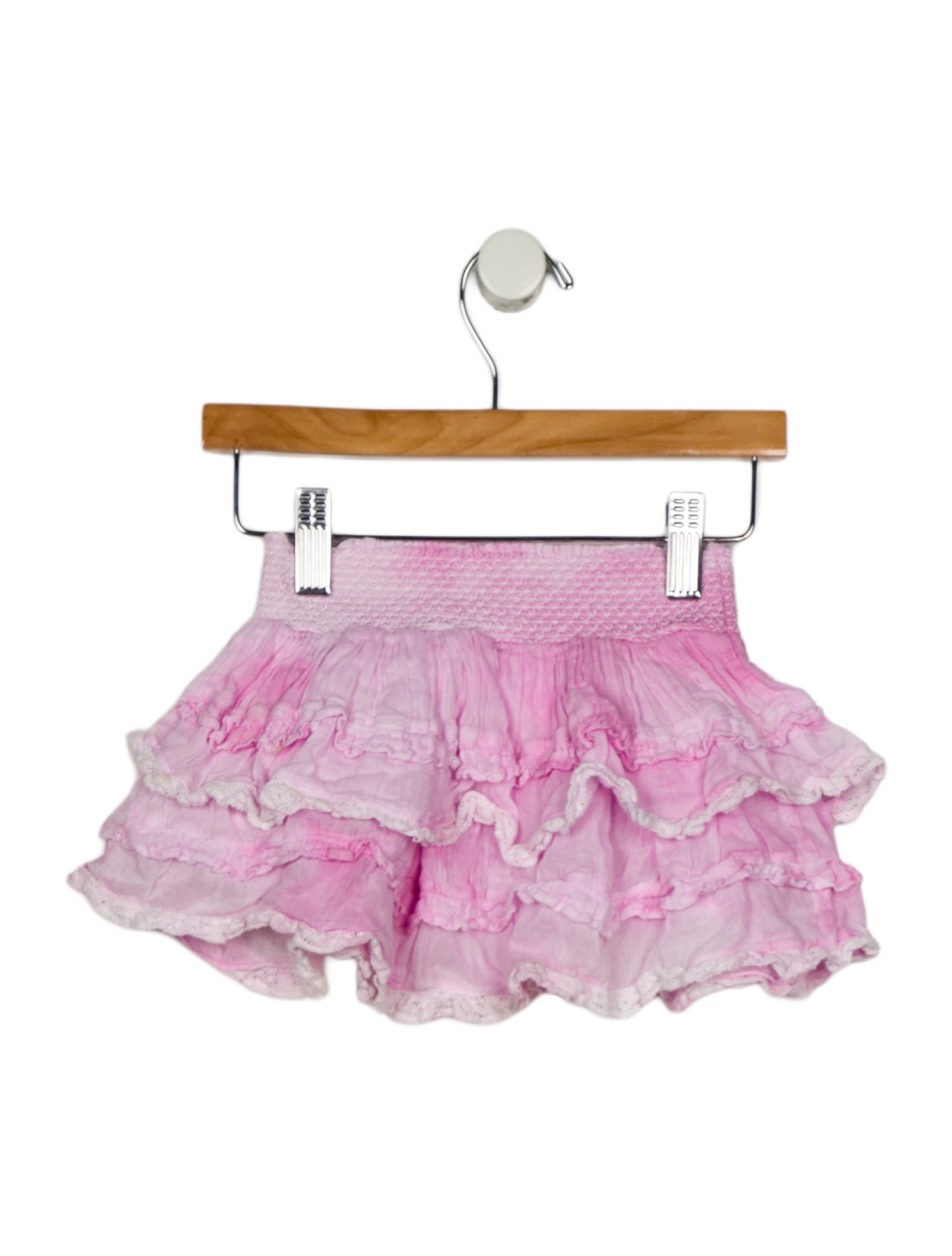 LoveShackFancy Toddler Girls' Tiered Skirt