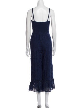 LoveShackFancy V-Neck Jumpsuit