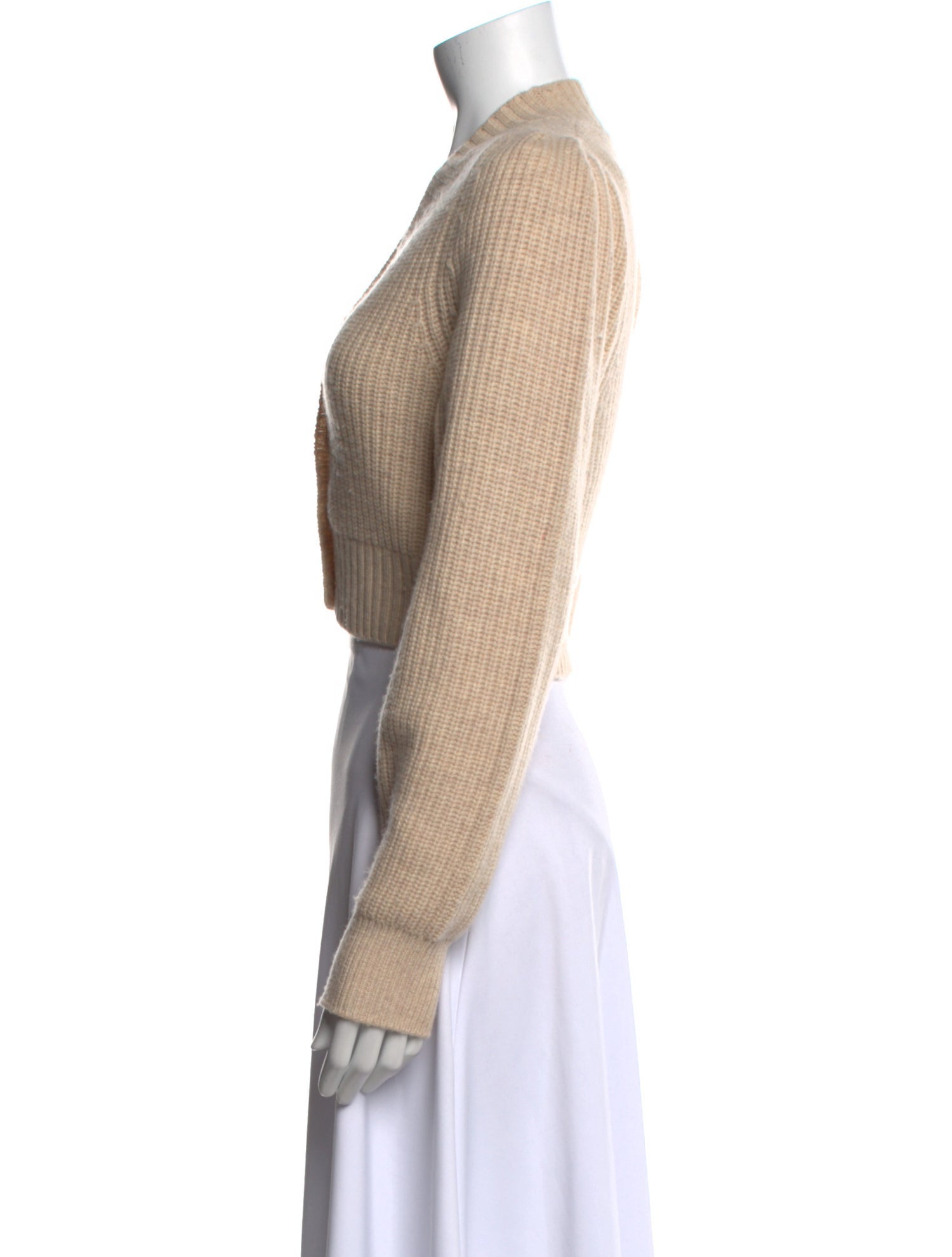 LoveShackFancy Wool V-Neck Sweater