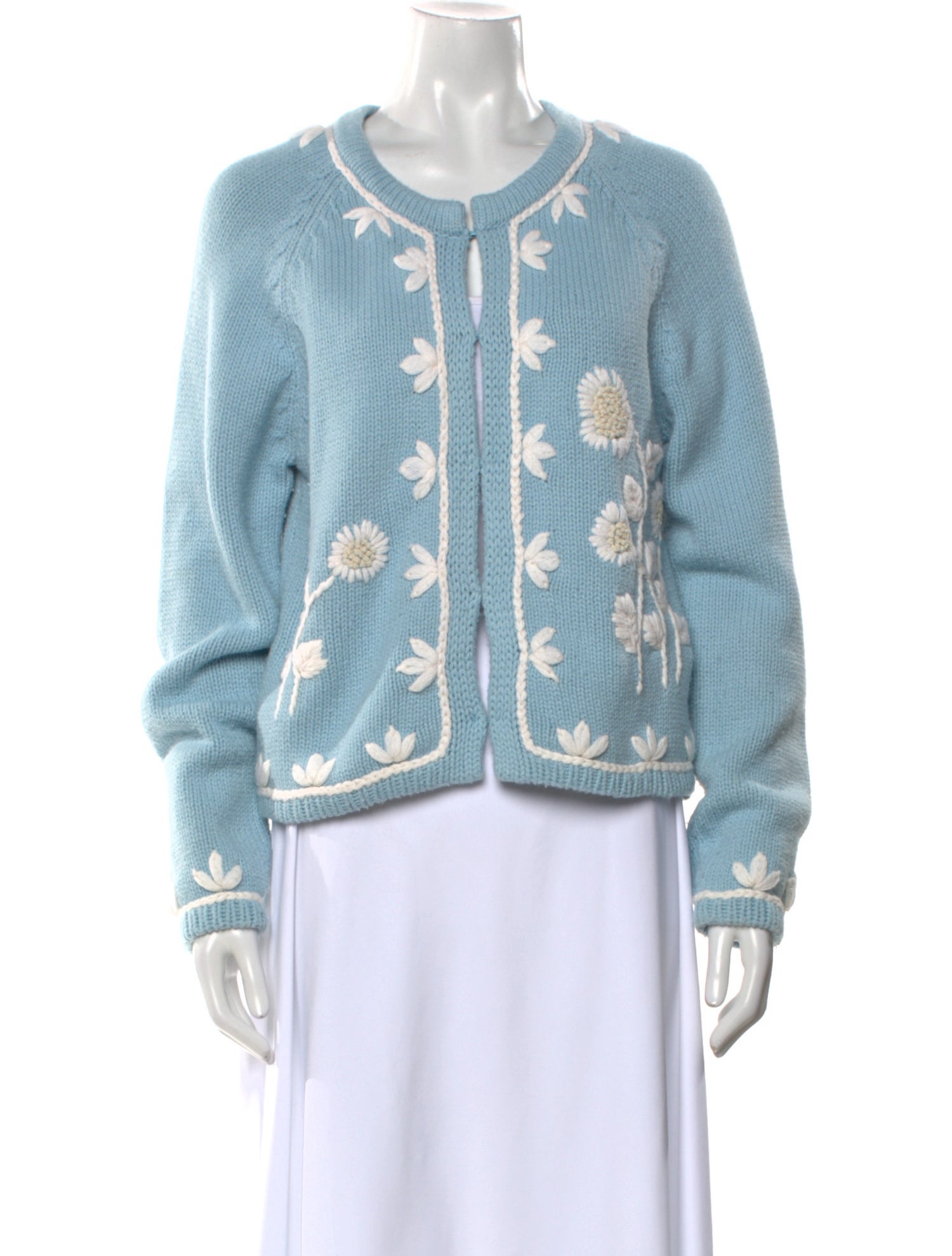 LoveShackFancy Nylon Printed Sweater