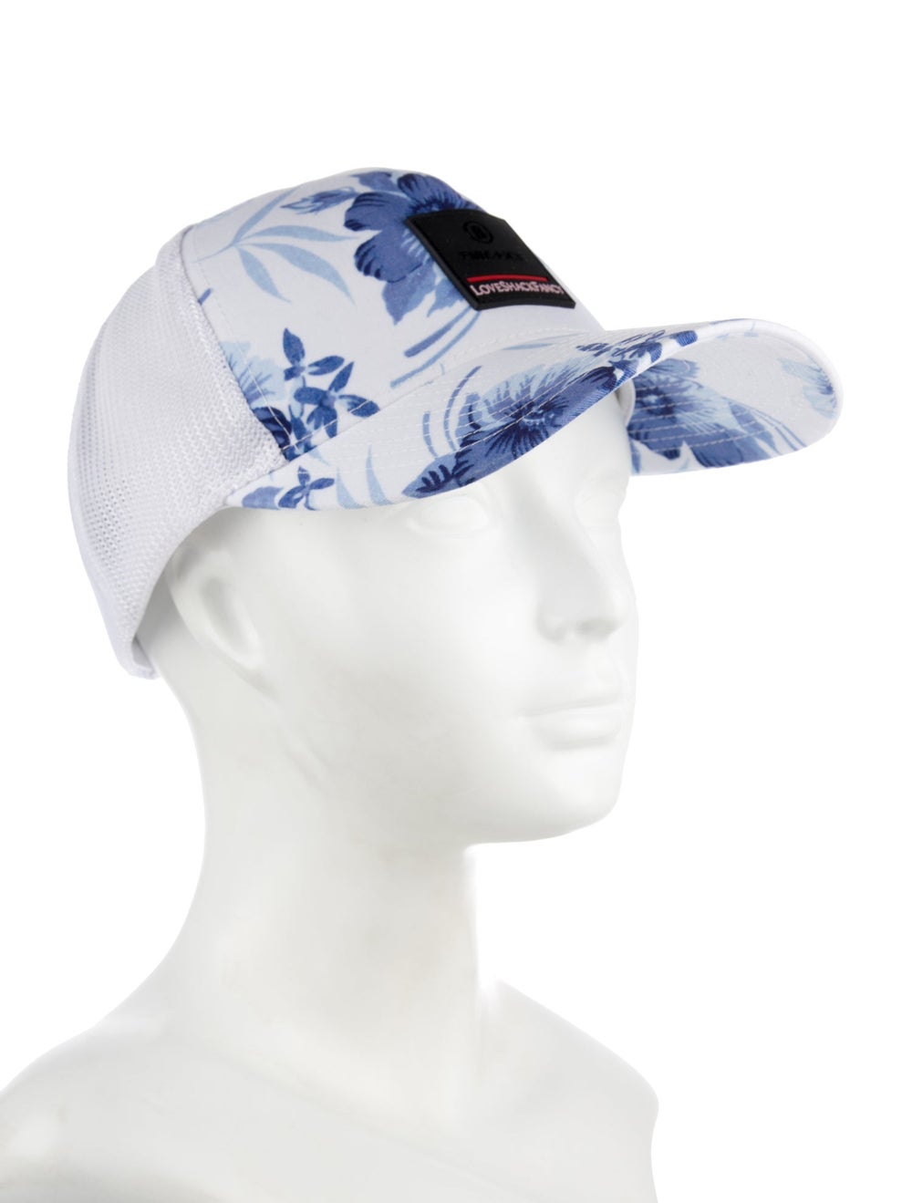 LoveShackFancy women's white pattern print nylon … - image 2