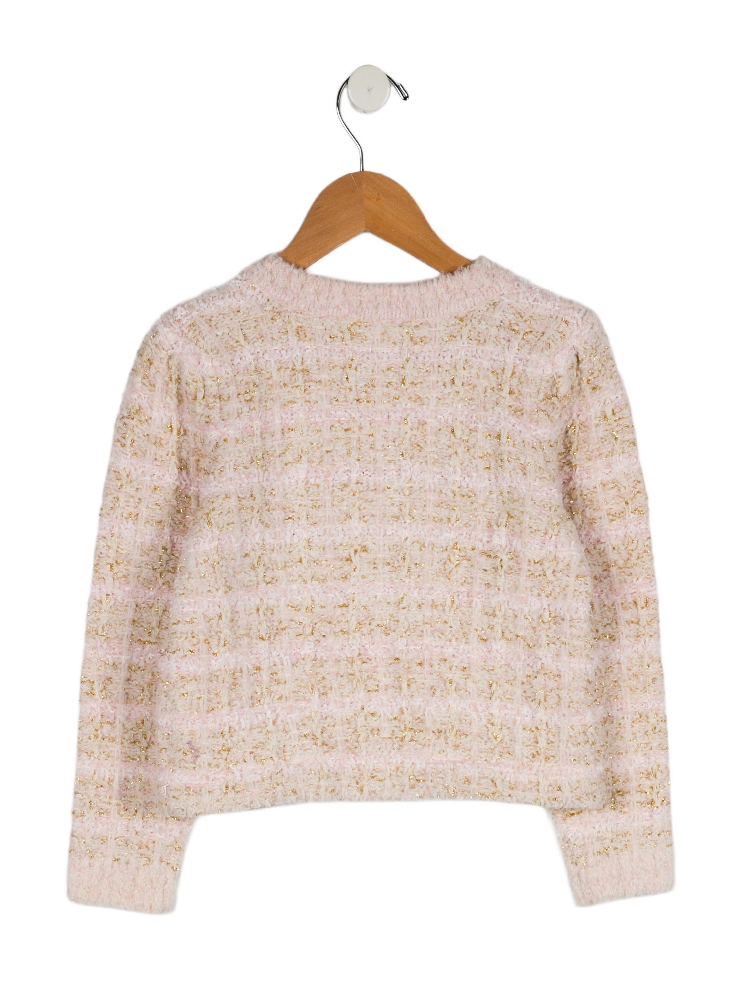 LoveShackFancy Girls' Knit Cardigan