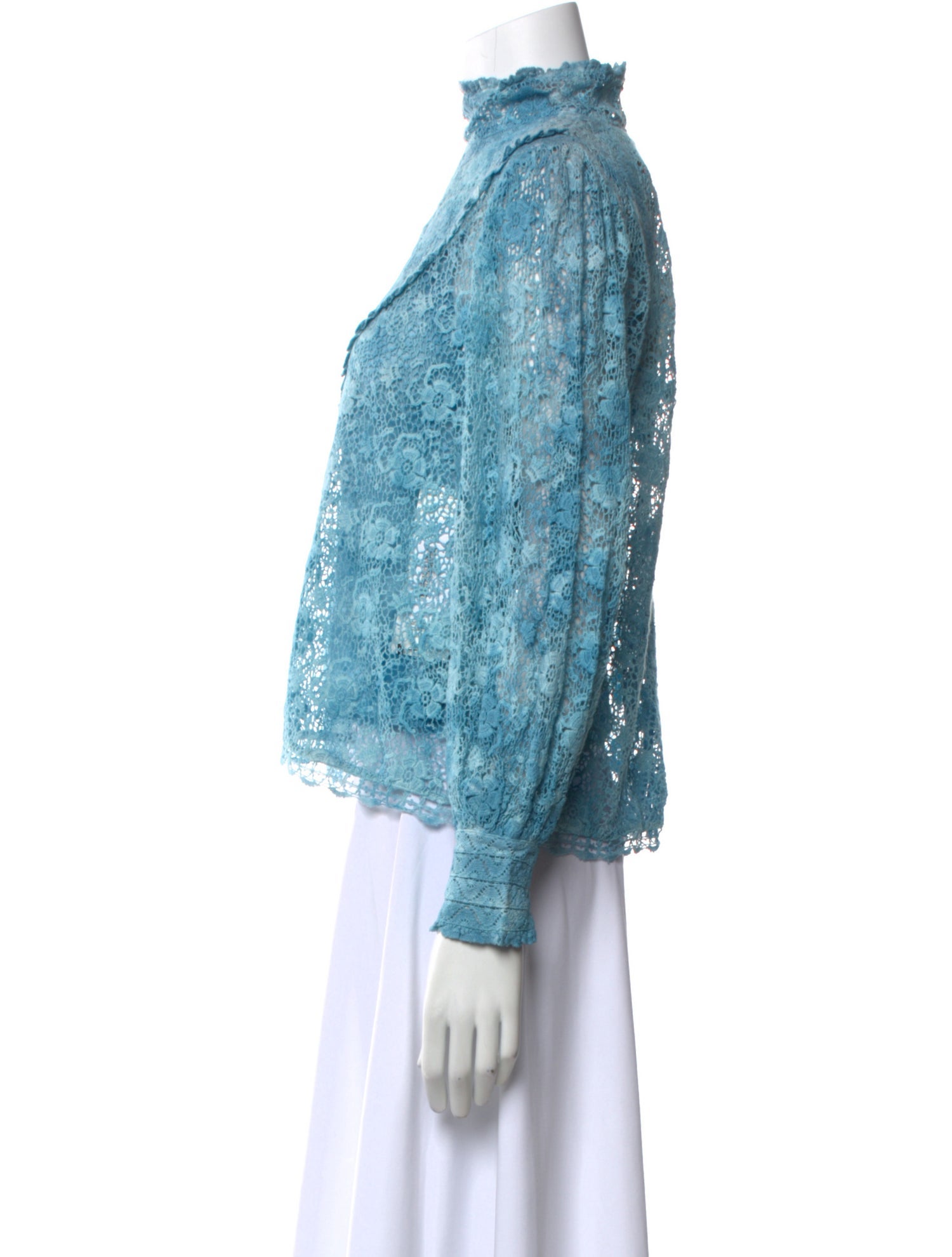 LoveShackFancy Turtleneck Long Sleeve Sweatshirt w/ Tags