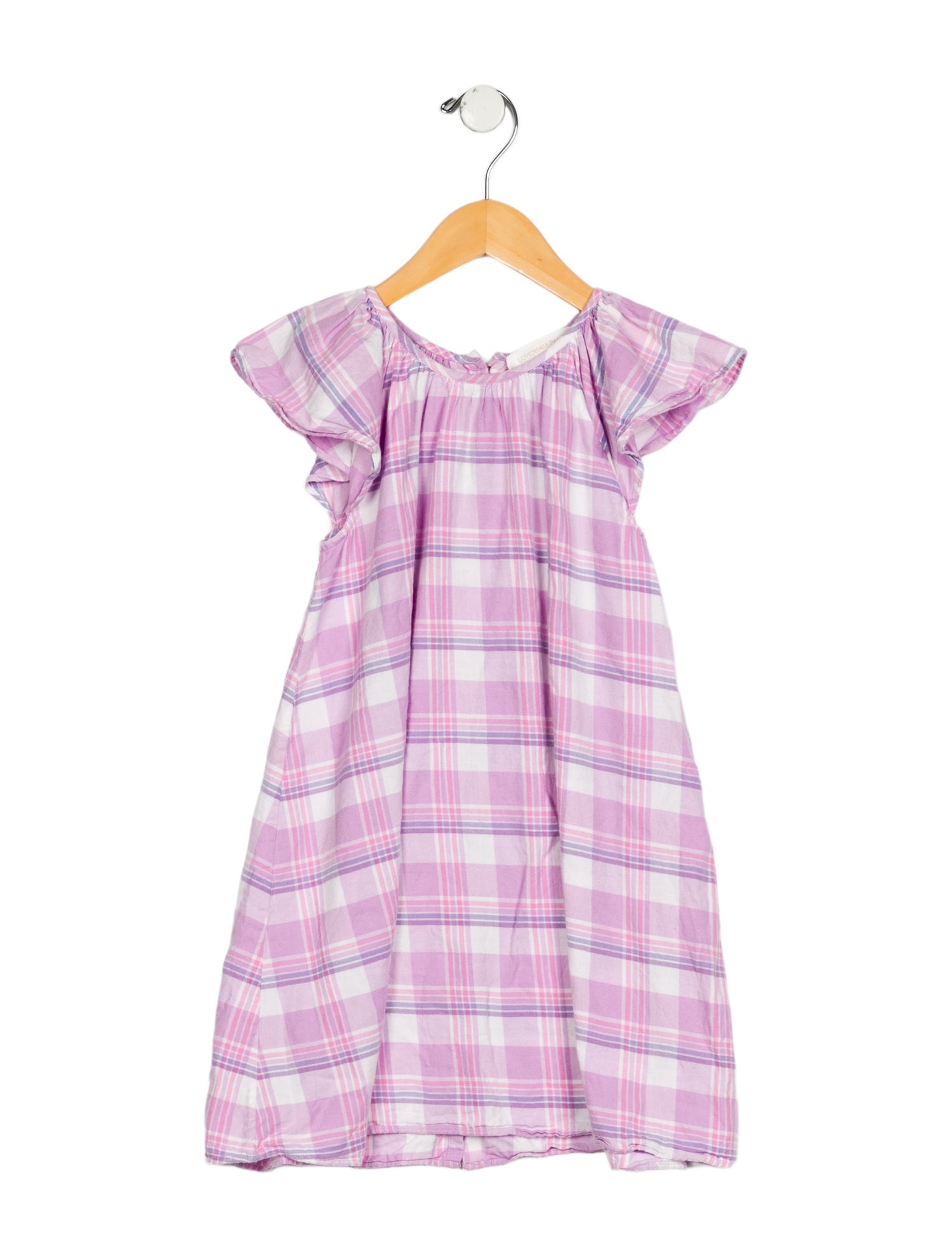 LoveShackFancy Girls' Patterned Sleeveless Dress