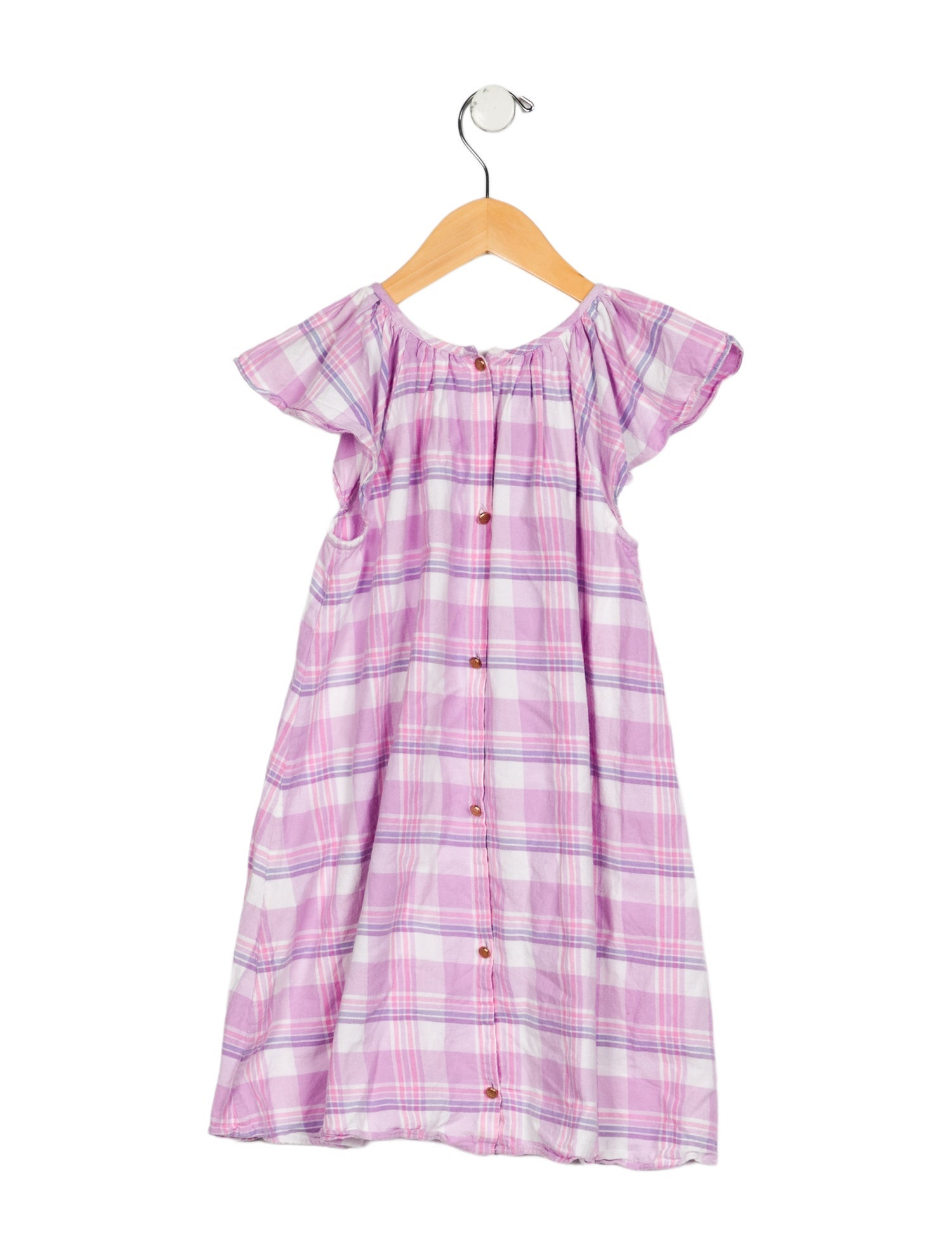 LoveShackFancy Girls' Patterned Sleeveless Dress