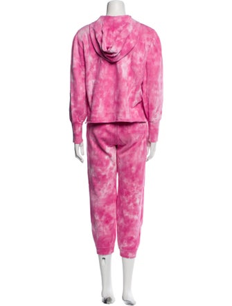 LoveShackFancy Tie-Dye Print Distressed Accents Set