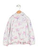 LoveShackFancy Girls' Floral Print Hoodie