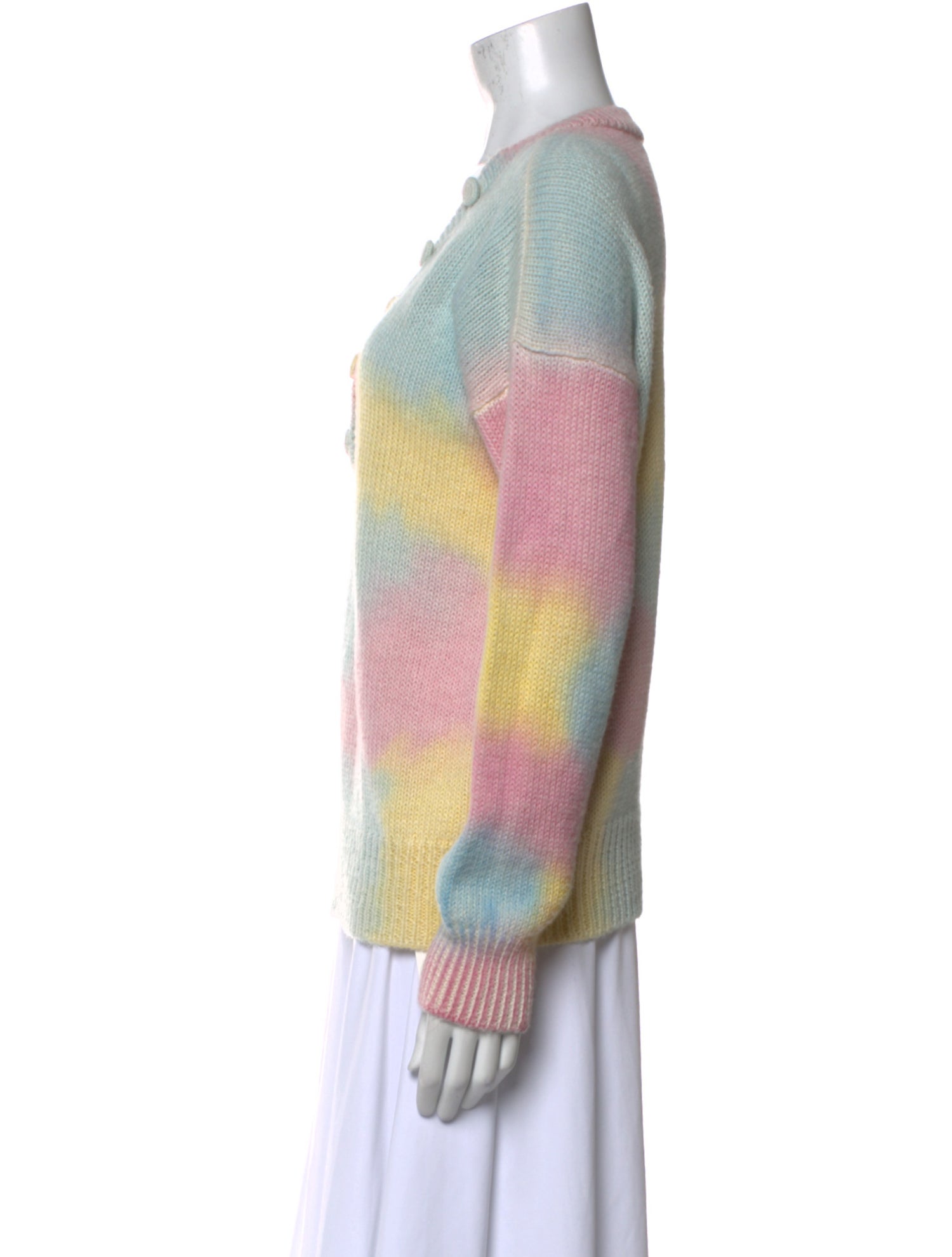 LoveShackFancy Alpaca Printed Sweater