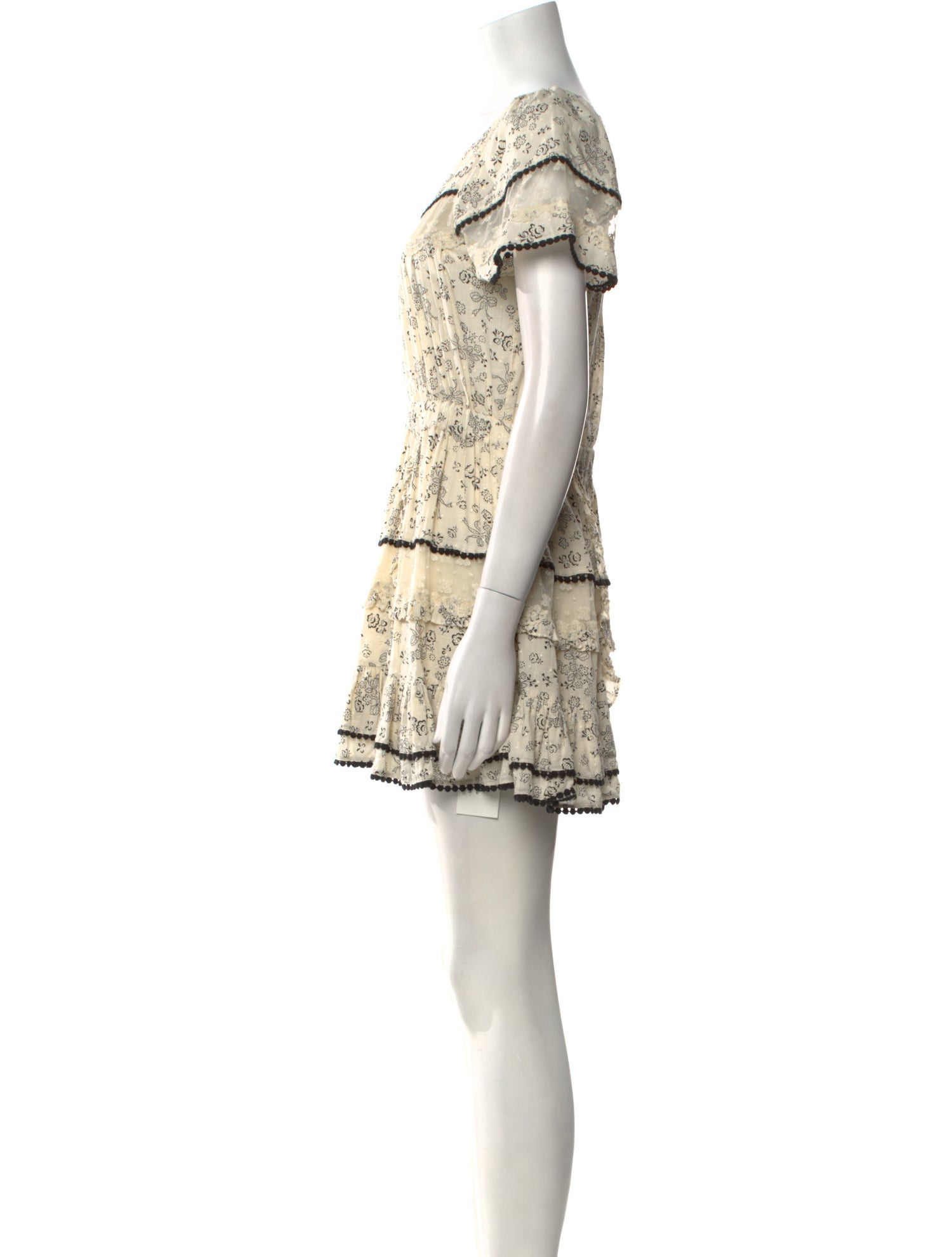 LoveShackFancy Printed Mini Dress