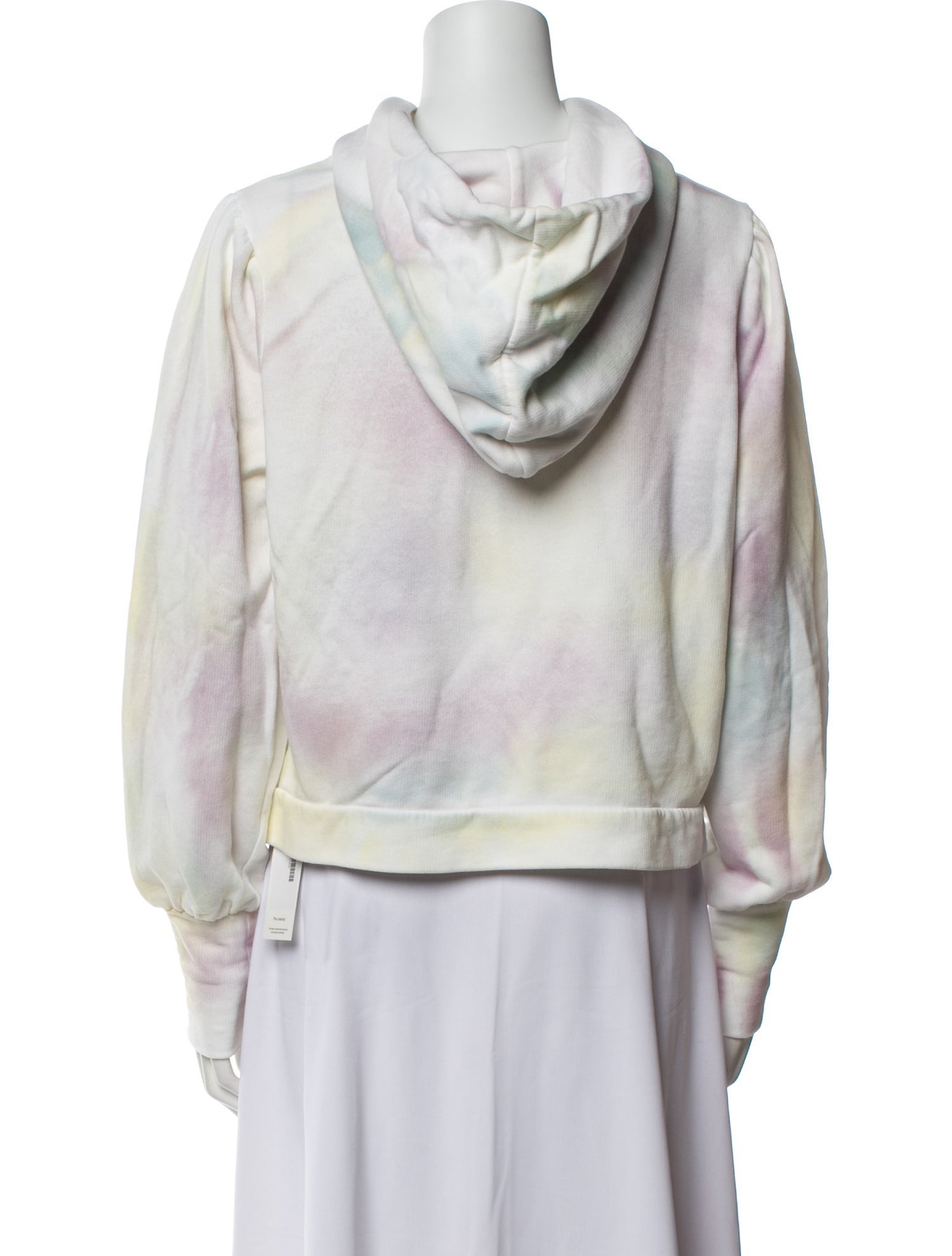 LoveShackFancy Tie-Dye Print Crew Neck Sweatshirt